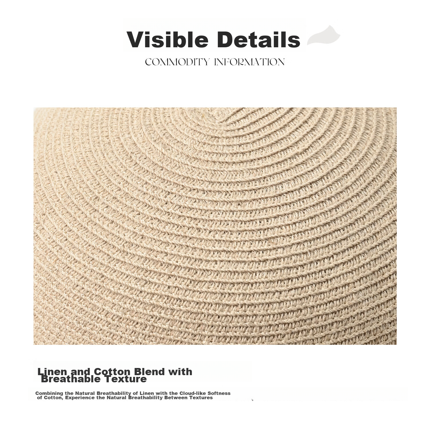 FANCET Women's Sun Hat Spring Summer Cotton Linen Blend Breathable French Style Wide Brim Bucket Hat UV Protection Sunshade Hat for Travel 41