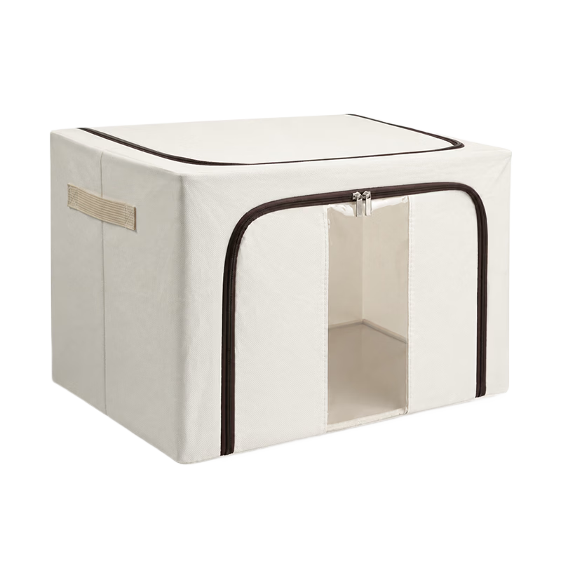 JD Jingzao Fabric Clothes Storage Box Organizer Closet Storage Bin 66L Single Pack