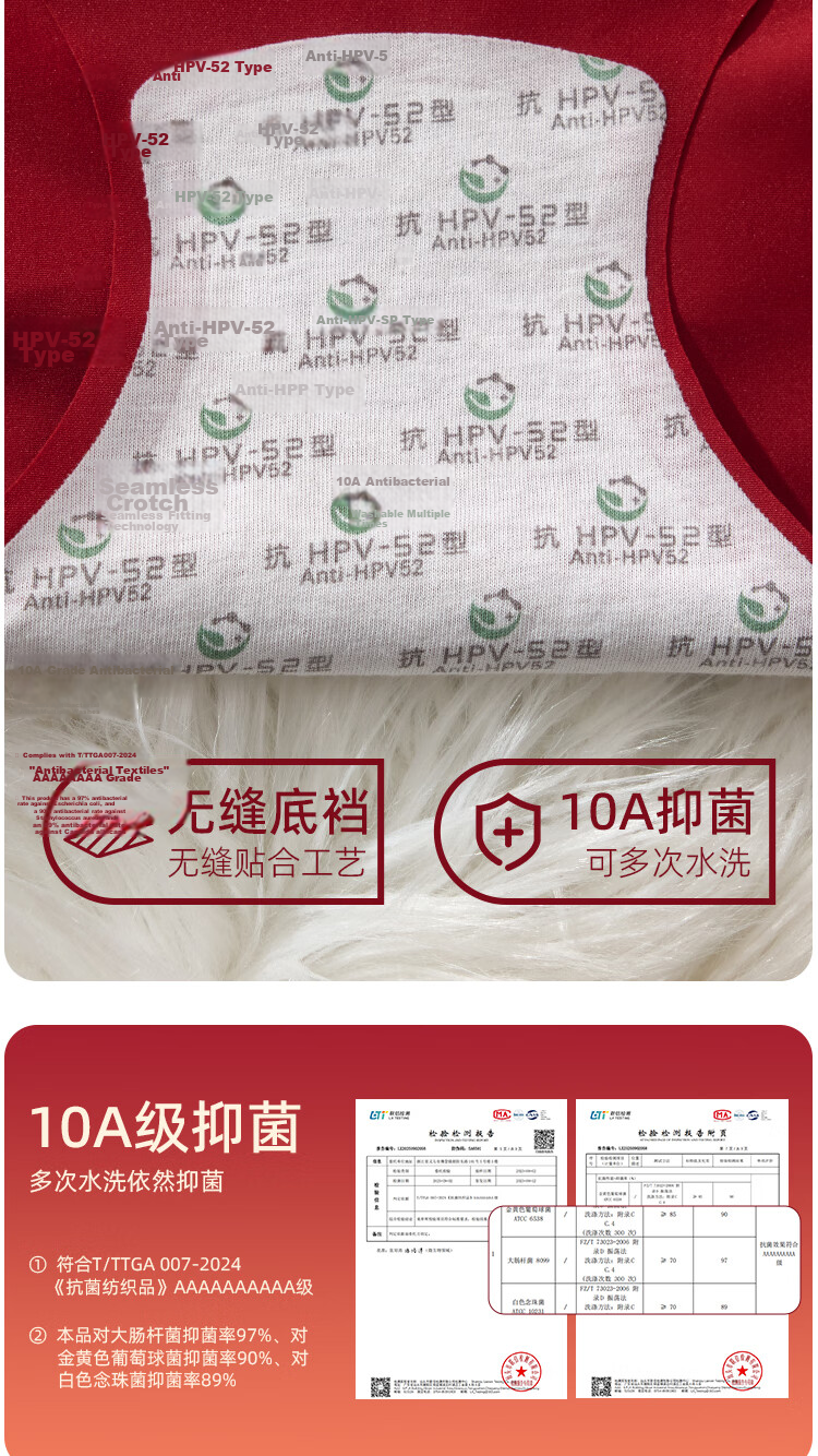 Ordifen Red Year of the Horse Lifting and Gathering Bra for Women Wedding Anti-Sagging Large Bust Minimizing Plus Size Bra Set Gift Box 7