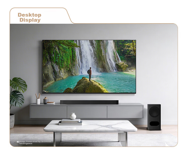 SONY HT-A3000, 3.1 Channel, Integrated Dolby Atmos, Soundbar, 360 Smart Dome, Home Theater, Soundbar, Bluetooth, TV Speaker 16