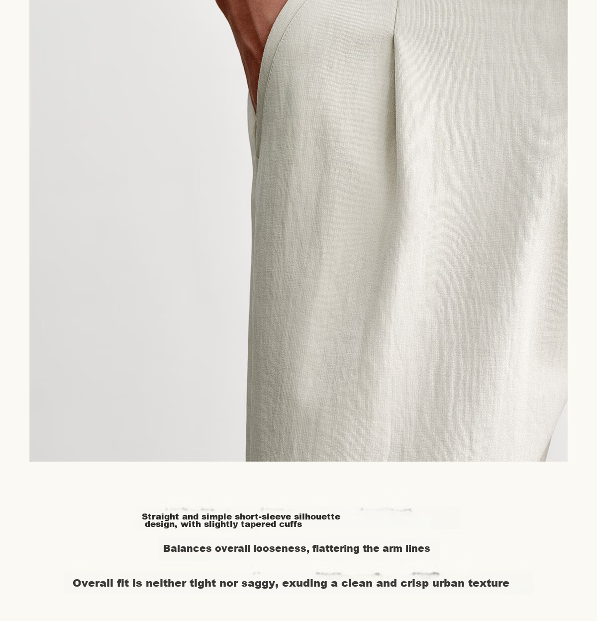HAUT TON Lyocell Faux Linen Slightly Wrinkled Straight-Leg Pants for Men, 2026 Summer New Style Commuter Straight Casual Long Trousers 5159 20