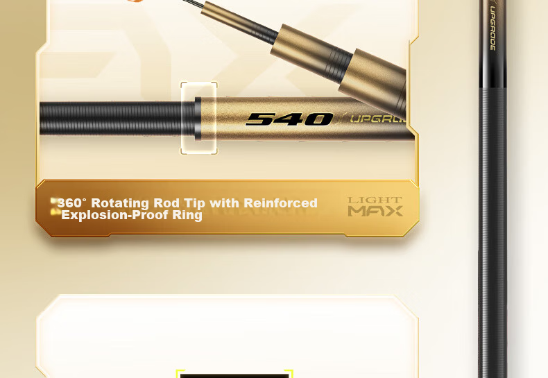 Chuangweiling Tianfeifan Master Ultra-Light Comprehensive Fishing Rod Super Light Hard Carbon Crucian Carp Rod Taiwan Fishing Rod 4.5m 39