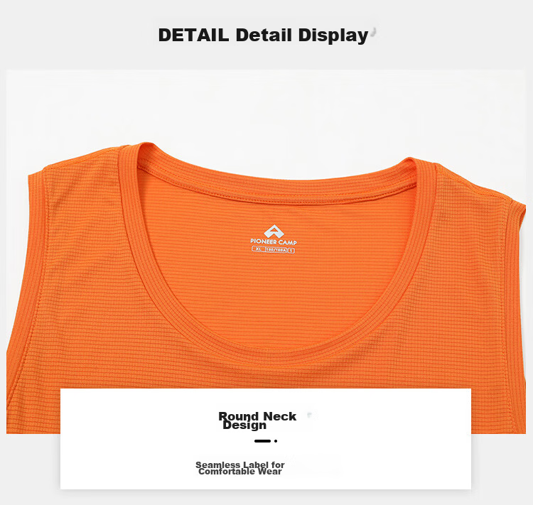 Toread Men's Quick-Dry Sleeveless T-Shirt Summer Lightweight Trail Running Moisture-Wicking Breathable Vest Yunxiao Blue 2XL 31