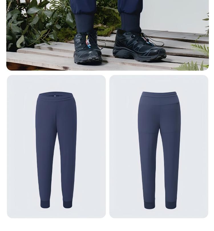 JD Jingzao Ultra-Light Breathable Men's Summer Sports Quick-Dry Pants 2026 Thin Casual Trousers Navy Blue 2XL 12