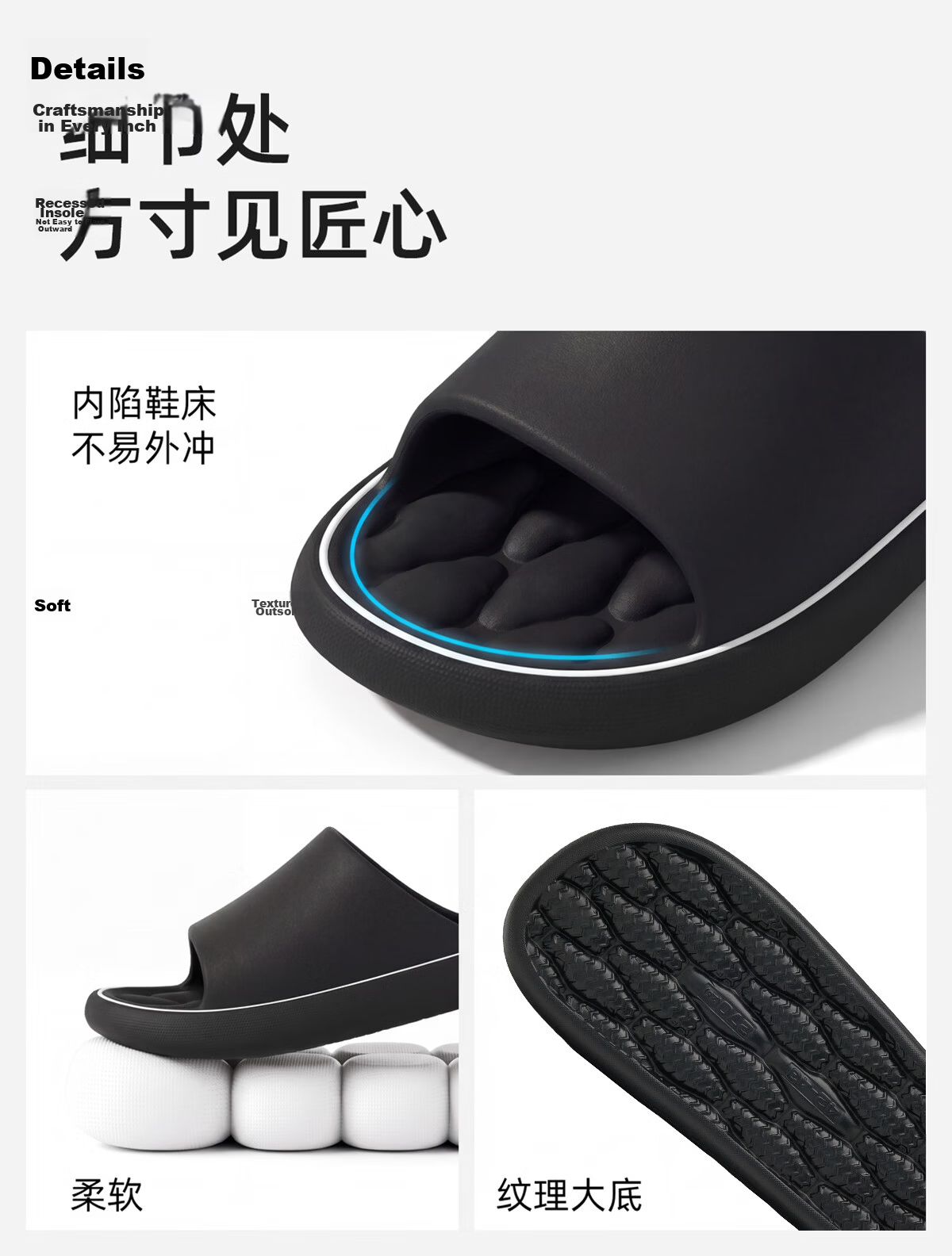 Aokang Men's Summer 2026 New Home Bathroom Non-Slip EVA Soft Sole Slippers Comfortable Outdoor Sandals 14