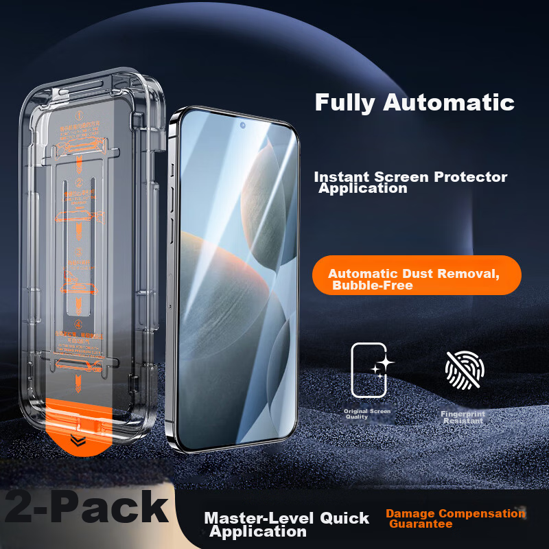 Fly Planet [2-Pack] Tempered Glass Screen Protector for Honor 500/Honor 500 Pro - HD Anti-Fingerprint, Drop-Resistant, Dust-Free Installation Box