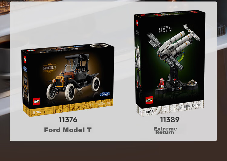 LEGO Building Blocks 11389 Extreme Return Toy for Boys and Girls Qixi Valentine's Day Gift Home Decoration Ornament 10
