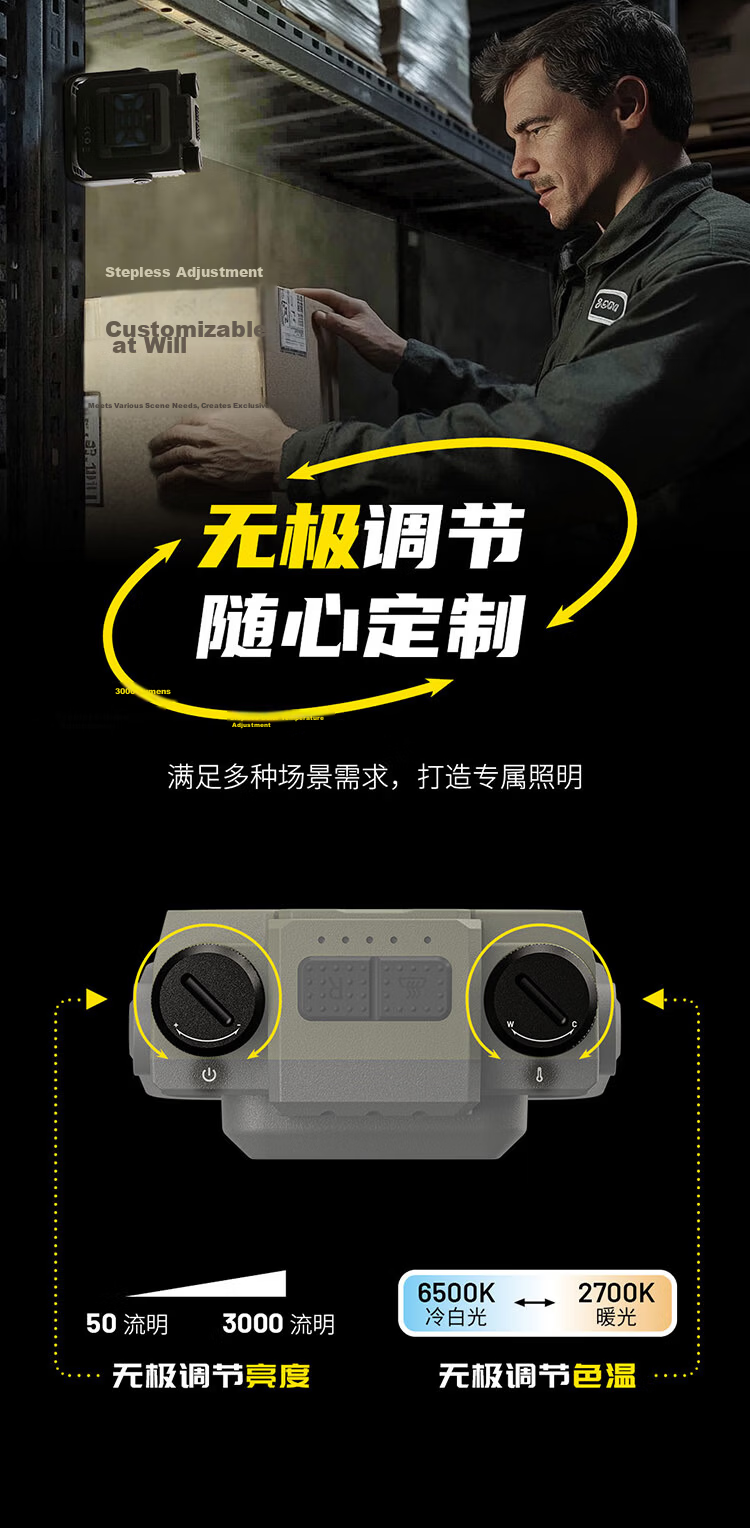 NITECORE NWL30 Outdoor Work Light Multifunctional Illumination Mosquito Repellent Nighttime Automotive Repair Light 4