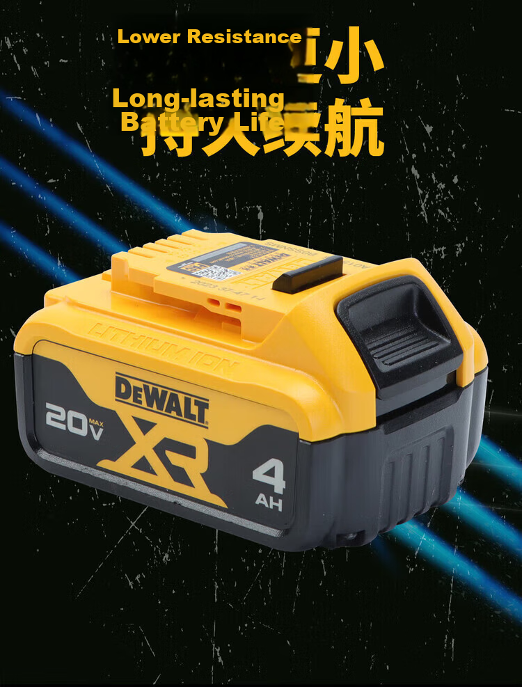 DEWALT DCB182/184/203/183/127-A9 Lithium Battery Original Lithium Drill Wrench Hammer Angle Grinder Accessories 3