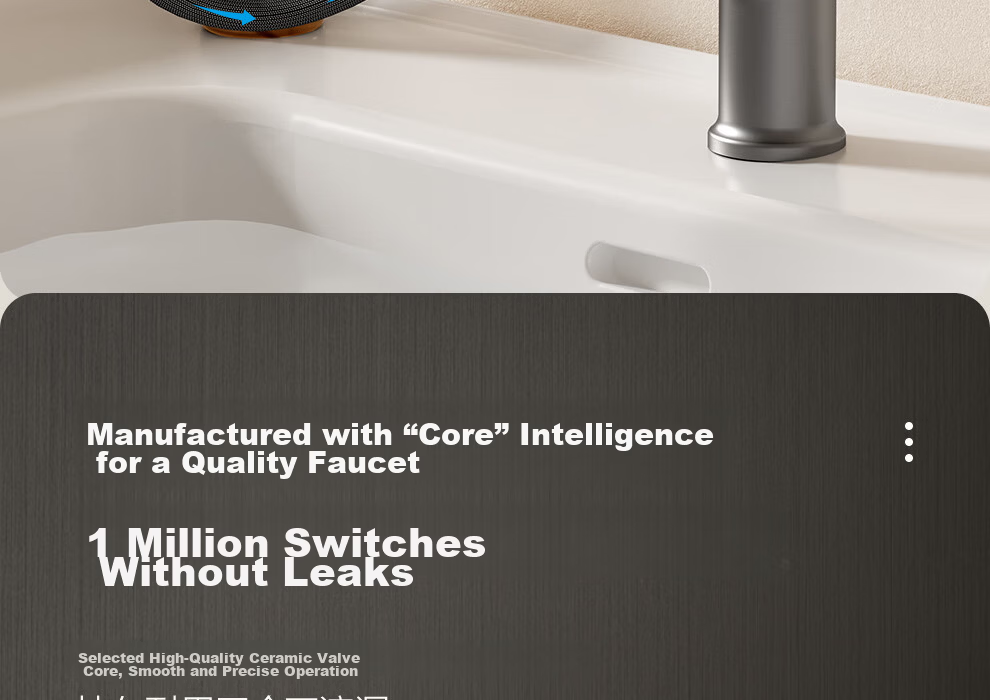 ARROW Multifunctional Pull-Out Basin Faucet Single Handle Hot and Cold AE41135CP 27
