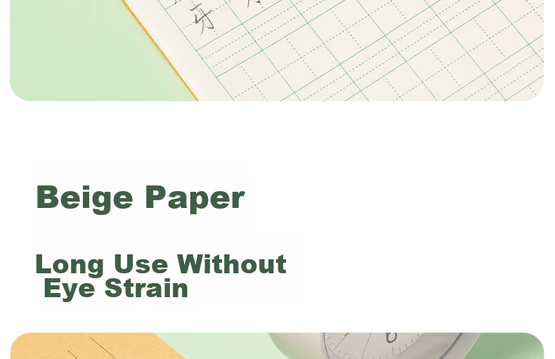 Deli 5 English Notebooks with Covers, Stapled Binding, Student English Homework Books, 36K 18 Sheets Notebook, Elementary School Stationery DP3620 8