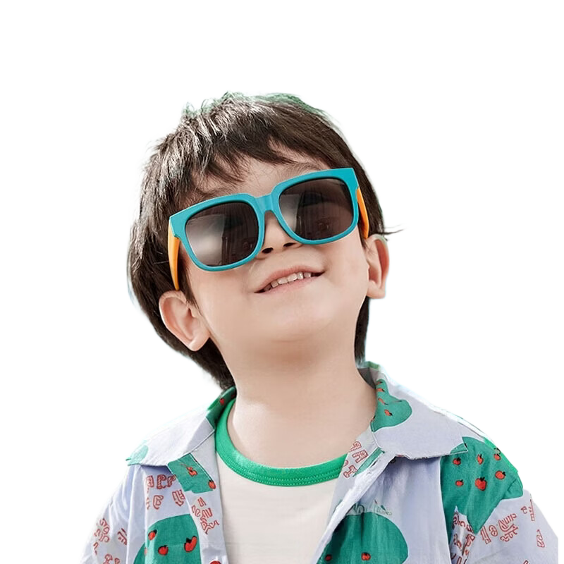 FESETE Folding Sunglasses, UV Protection Glasses for Men And Women, Driving Sunglasses, Light-Blocking Sunglasses for School