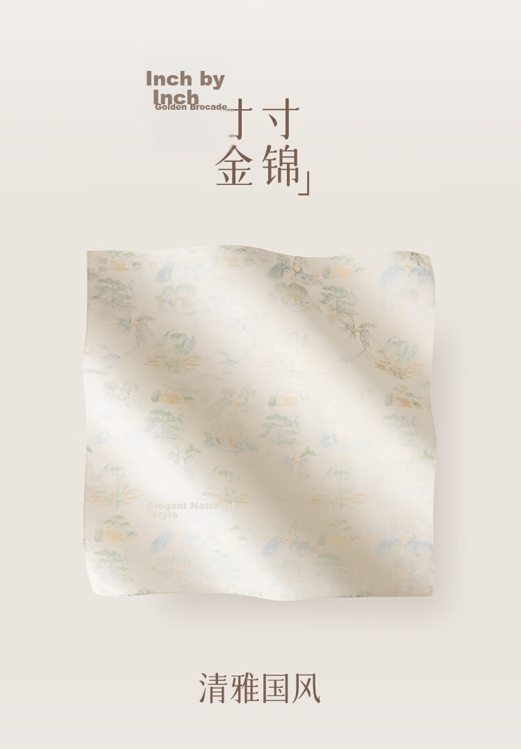 JIUMU 100% Mulberry Silk Scarf Square Shawl for Women Birthday Gift Box for Mom Dragon Boat Festival 4