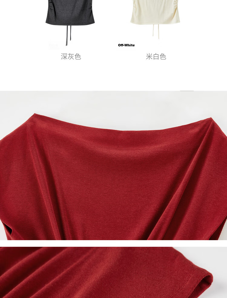 Shangdu Bila Back Waist Hollow Out Pleated Cotton Blend T-Shirt Women Spring Summer Petite Raglan Short Sleeve Slim Fit Top 18