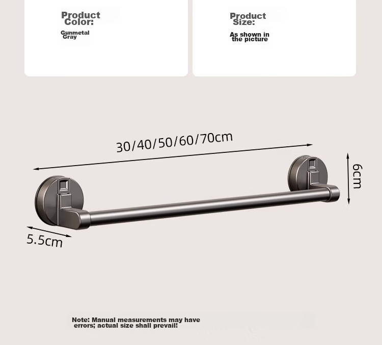 Baihan Suction Cup Bathroom Slipper Rack Towel Rack No Drilling Storage Shelf Waterproof Slipper Holder 20