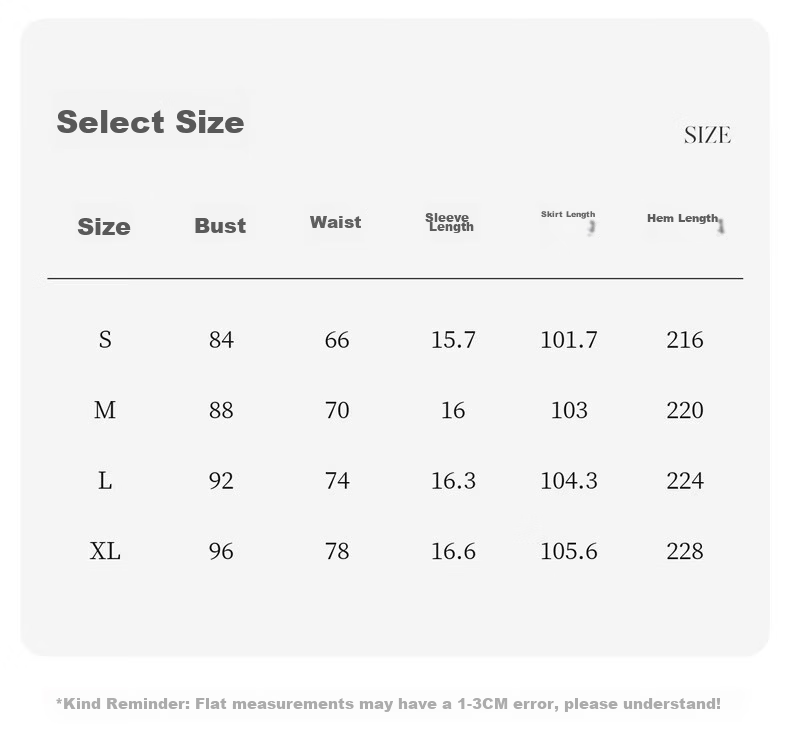 Olrain Women's Summer New Square Neck Puff Sleeve Floral Heavy Embroidery Waist Dress Colorful XL 15
