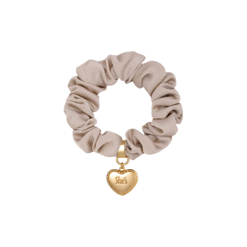 She's Heart-Shaped Professional Hair Tie Bun Hairband Fashionable Hair Accessory Birthday Gift for Girlfriend