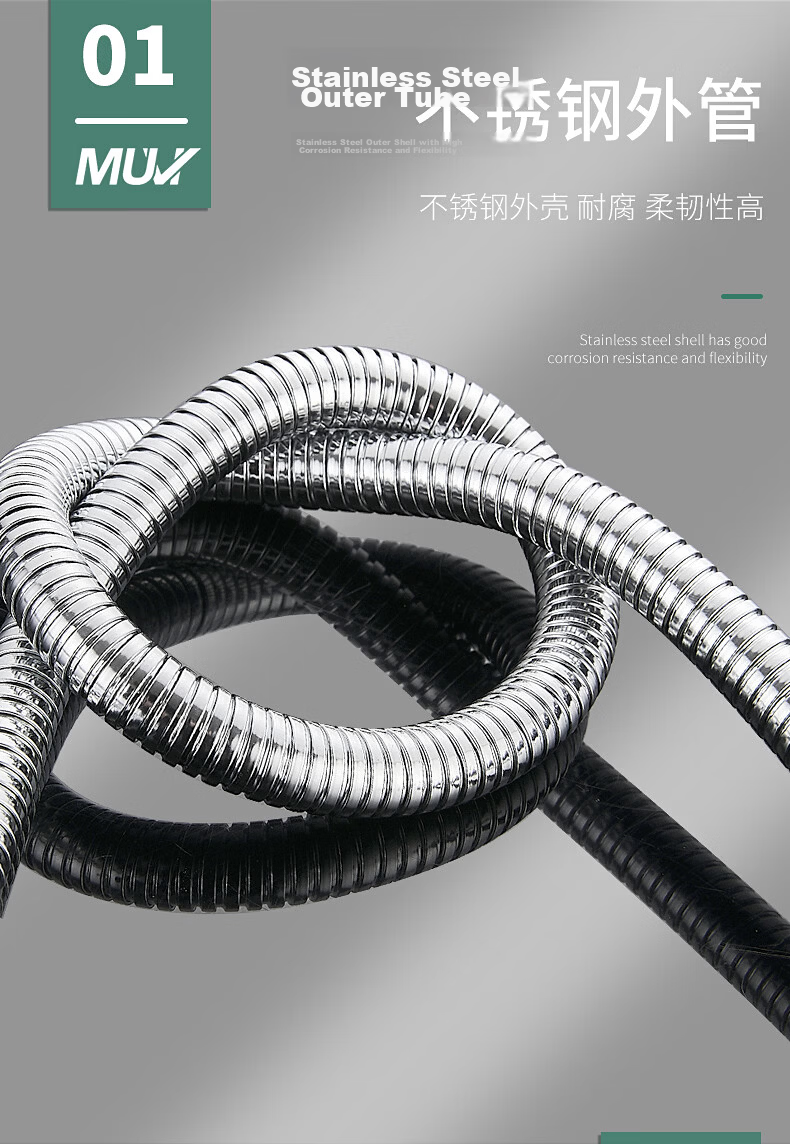 Muvi Electric Water Heater Pre-Filter Washable Toilet Washing Machine Shower Head Tap Water Inlet Anti-Scale Device 2