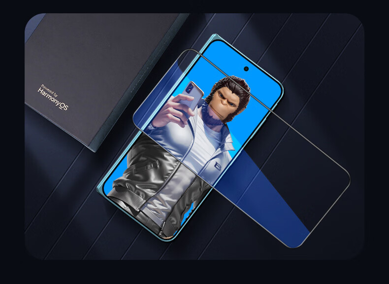 BLUEO VIVO X Fold6 Screen Protector Tempered Glass HD Smooth Anti-Drop Anti-Fingerprint Sensitive Touch Film 18
