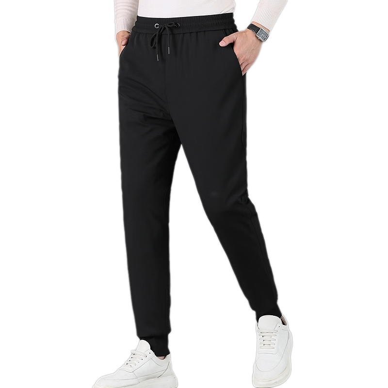 YAYA 90% Goose down Pants, Winter Thermal Leggings for Men And Women, Couples Matching Style, Warm Thick Fleece-Lined Pants, Tapered Men's Trousers