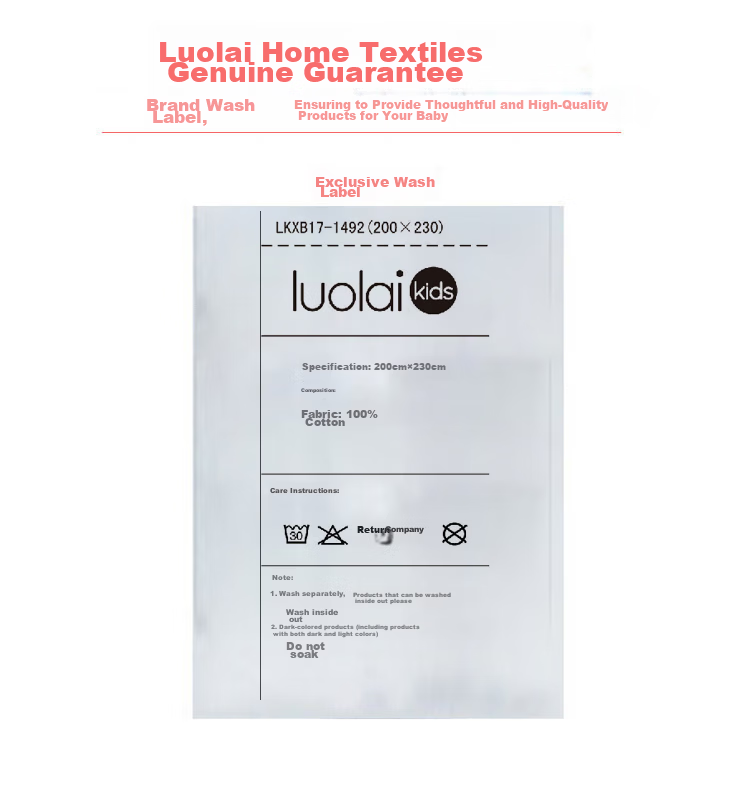 Luolaikids Home Textile Camping Party Single Pure Cotton Pillowcase, 35*55cm 8