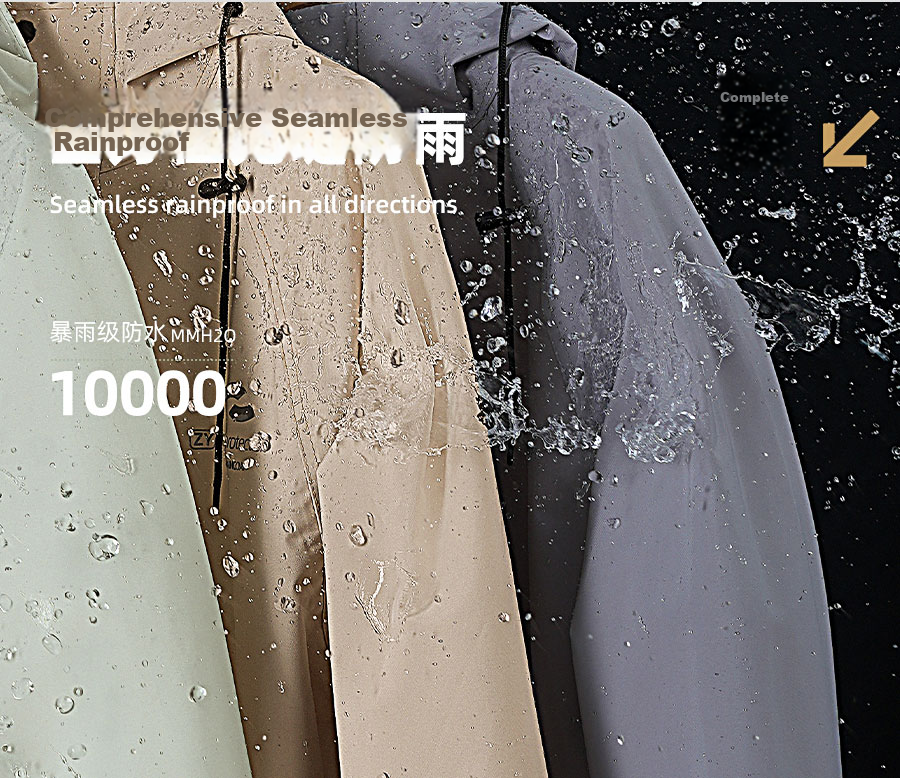 Zhengyu Women's Electric Bike Raincoat Adult Long Full-Body Anti-Storm Outdoor Hiking Rain Poncho New Model 13