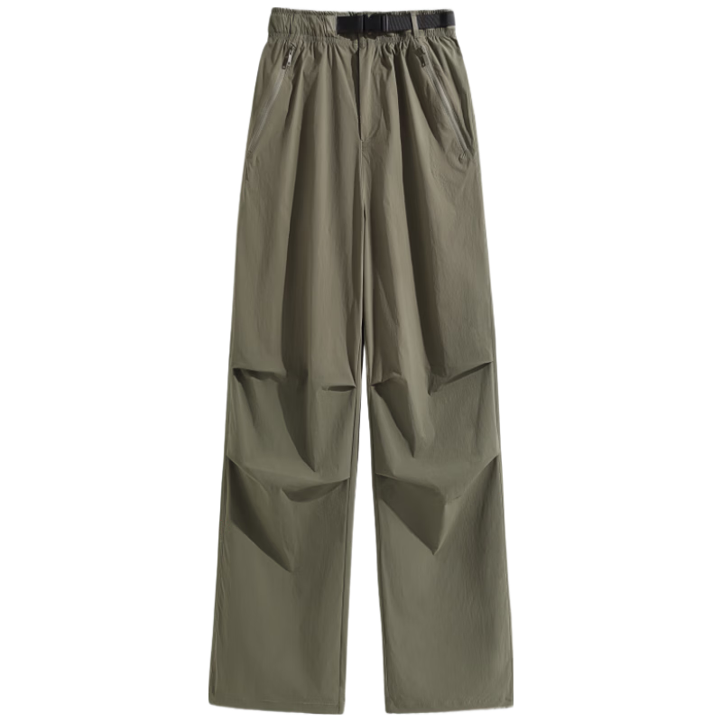 TonLion Cooling Work Pants Women Sun Protection UPF50+ High Elasticity Non-Restrictive Sports Pants Outdoor Summer Wide-Leg Pants for Women