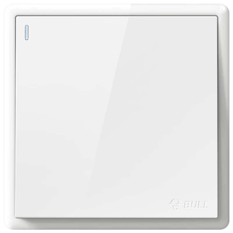BULL Switch Socket G36 Series, Single Pole Double Throw Switch G36K112, White Concealed Installatio