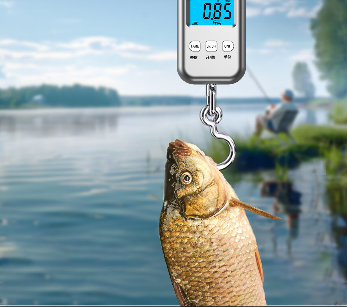 Qianque Portable Electronic Scale 100 Jin Precision Commercial Home Food Weighing Portable Spring Scale Fish Scale Kitchen Rechargeable 21