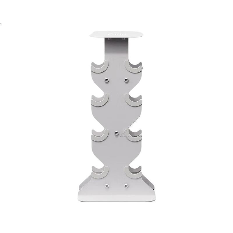 Wegym Friends Style Dumbbell Rack Small Multifunctional Portable Dumbbell Set Stand Vertical Dark L Size