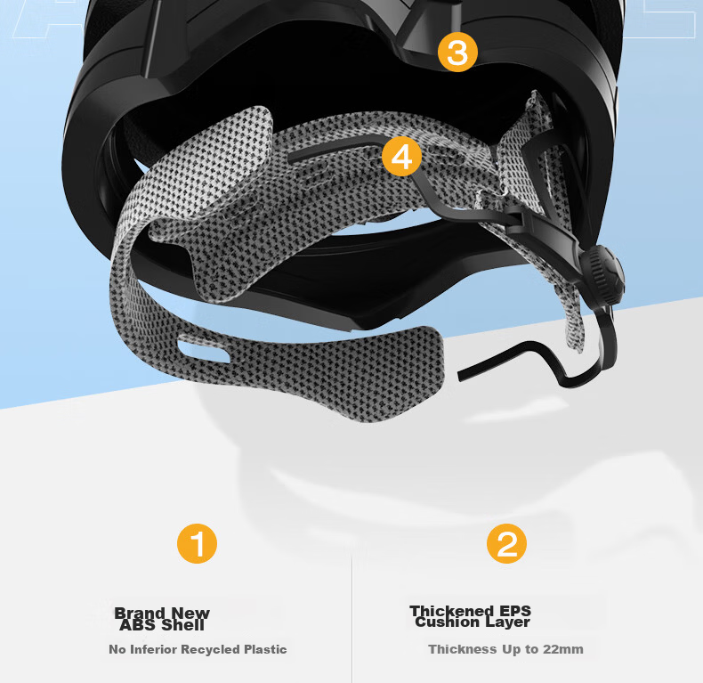 AD New National Standard Class A 3C Certified Electric Bike Helmet Unisex Summer Electric Scooter Safety Helmet Women's Four-Season Lightweight Riding Motorcycle Half Helmet Winter A2 Matte Gray 15