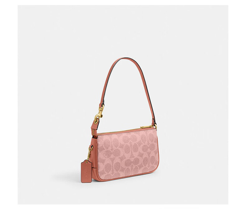 COACH Women's PLAZA Small Tote Shoulder Bag Maple Brown CCD38 Official Counter Style 11