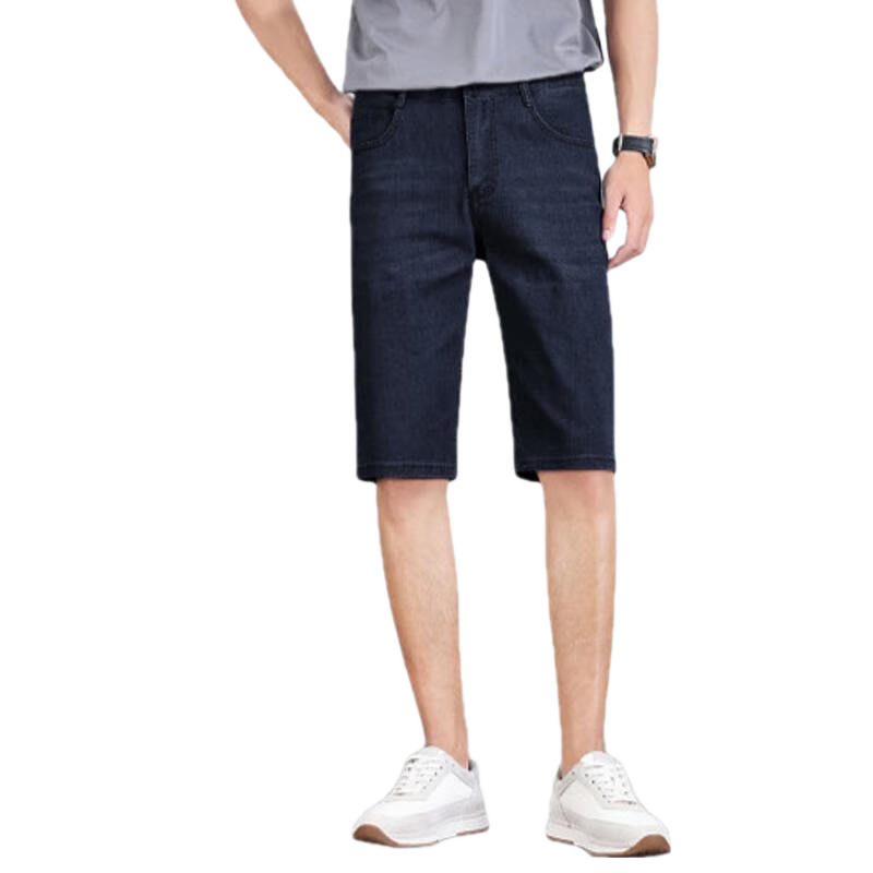 TUCANO Men's Shorts, Pure Cotton, Trendy Versatile Solid Color, Athletic Workwear, Thin Breathable Five-Point Pants, Black, 2XL