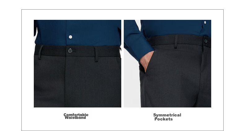 G2000 Soft Touch Four-Season Men's Business Commuter Dress Pants 6