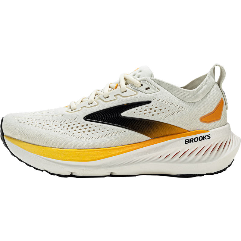 Brooks Glycerin 23 Men's Running Shoes Cushioning Support Light Coffee/Light Brown/Orange Size 45