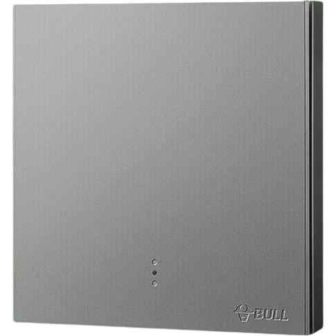 BULL Intelligent Switch, Voice/manual Control, No Network Required, Single Remote Control Switch, Gray GTQ112