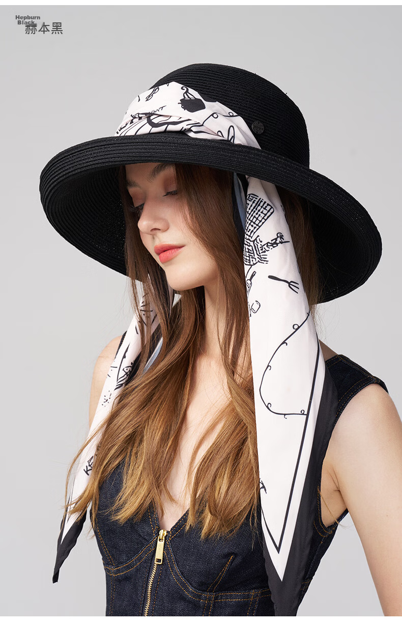 Kenmont Sunscreen Hat 2026 New Style Sunshade Straw Hat Fashionable Sun Hat Wide Brim UV Protection Summer 6271 8