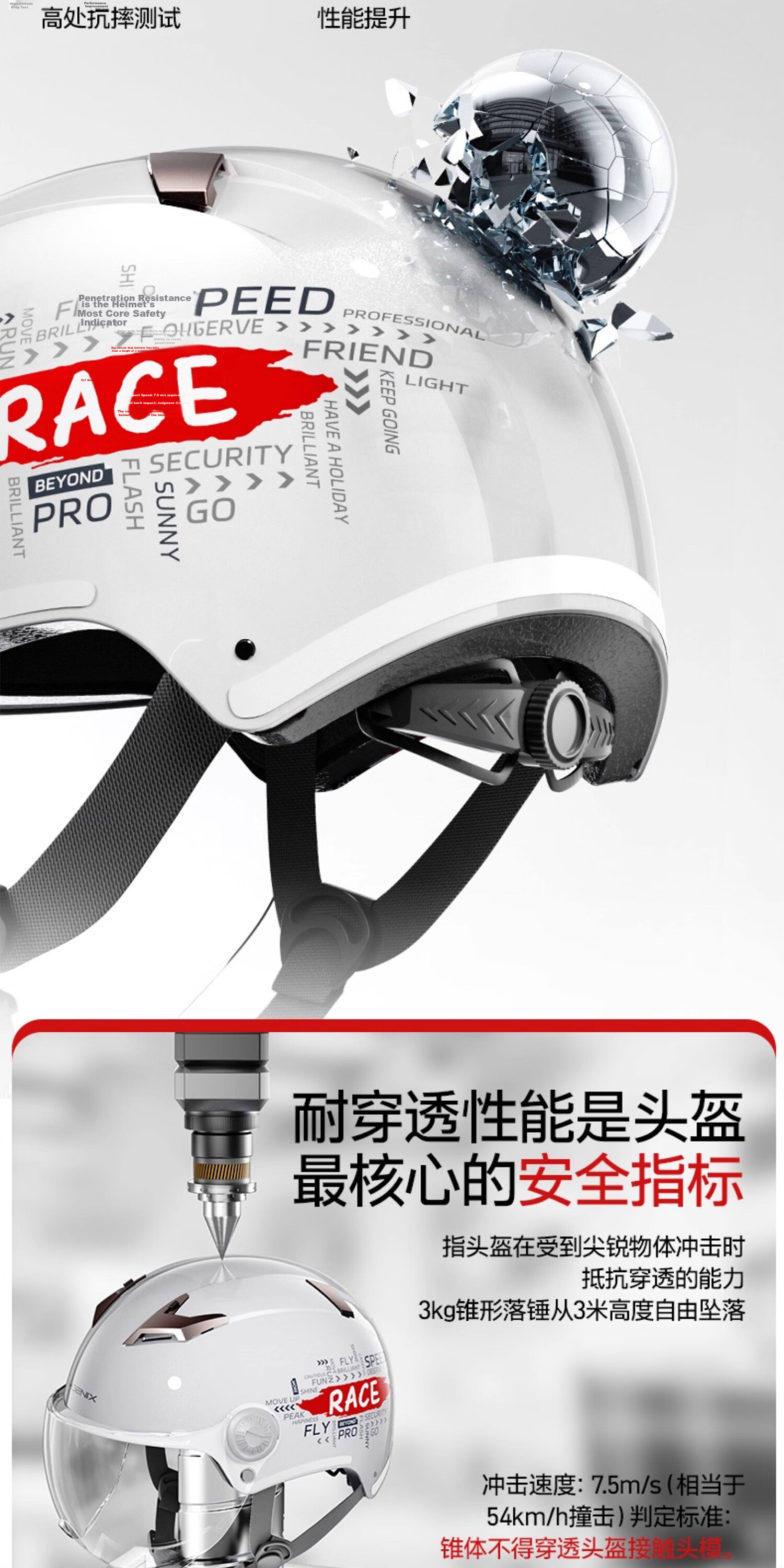Phoenix New National Standard 3C Certified Motorcycle Helmet Women's Summer Sun Protection Electric Vehicle Half Helmet Four Seasons Universal Safety Helmet 8