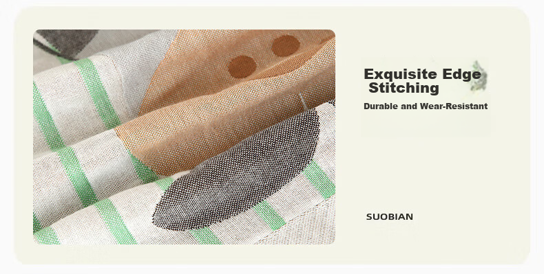 MUJI A-Class 100% Cotton Four-Layer Gauze Pillowcase Set with Elastic Band 52x78cm Bear Pattern, Pair 12