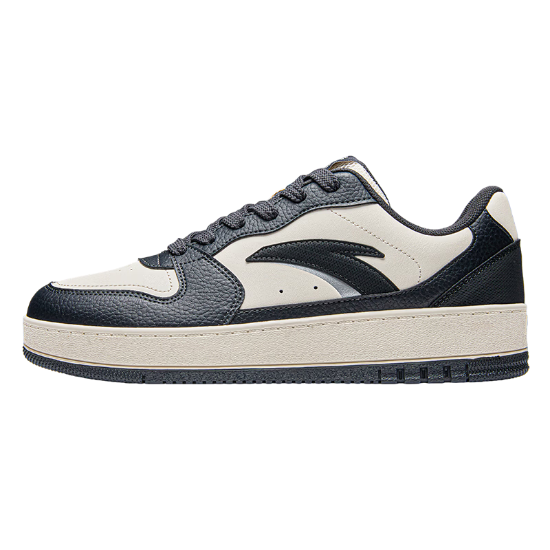 ANTA Year 1 2v2 | Men's Sneakers, New Autumn And Winter Style, Thick-Soled White Shoes, Couples' Youth Trendy Height-Increasing Casual Wear-Resistant