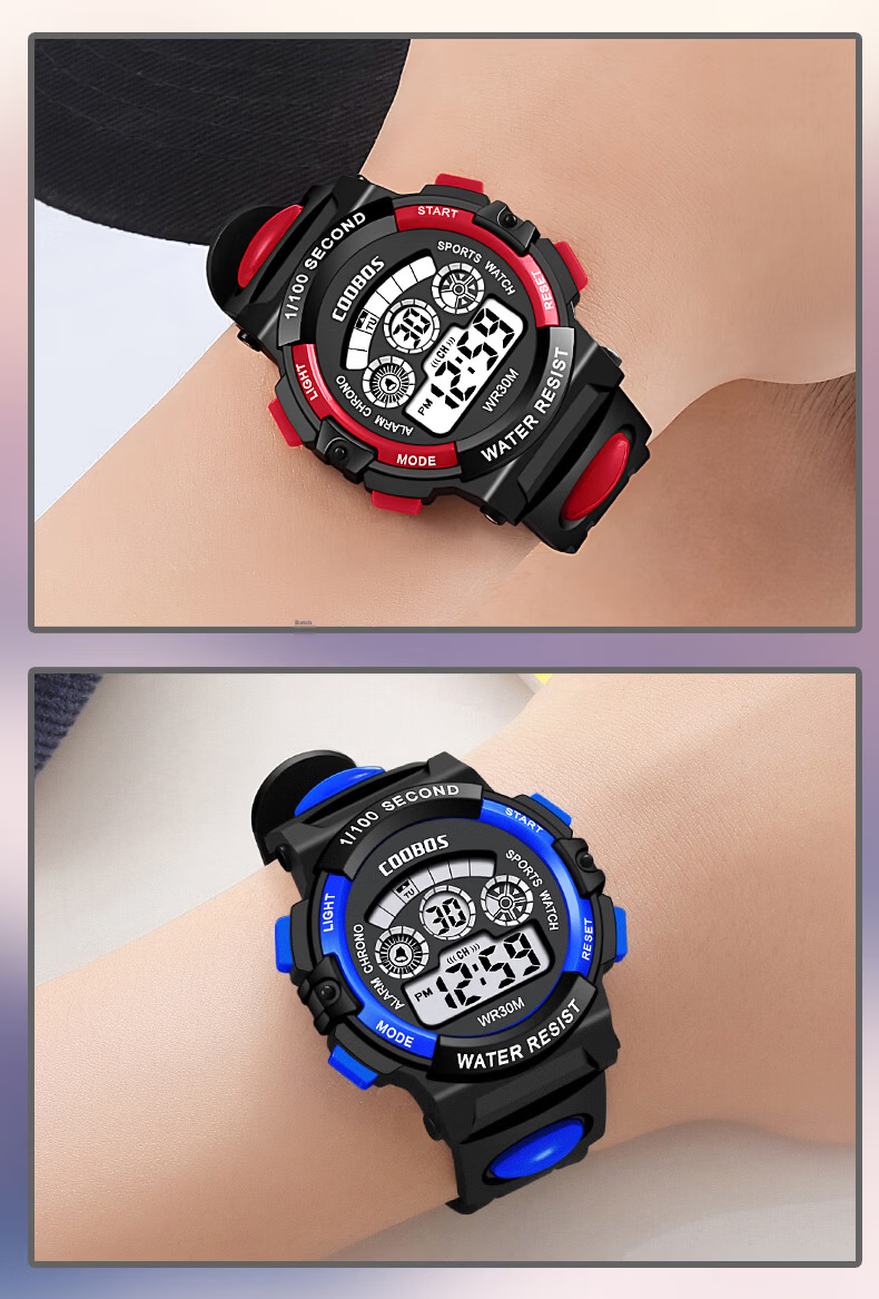 AELVO Electronic Watch for Middle and High School Students, Youth Boys Gift Sports Bracelet, Ages 12-18 9