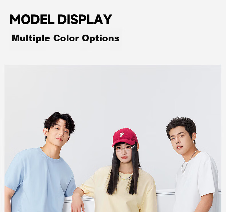 MINISO Pure Cotton Short Sleeve T-Shirt and Shorts Two-Piece Set for Men Summer Solid Color Loose Fit Half Sleeve and Five-Point Pants Full Outfit Z 17