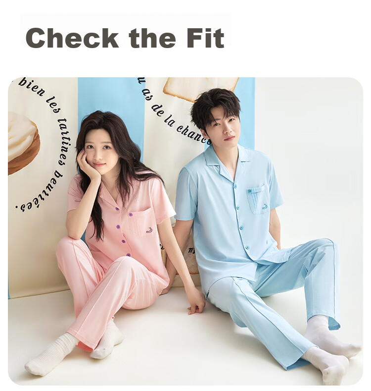 Hodo Cotton Cardigan and Long Pants Couple Women's Pajama Set Pure Cotton Simple Wearable Homewear for Women 14