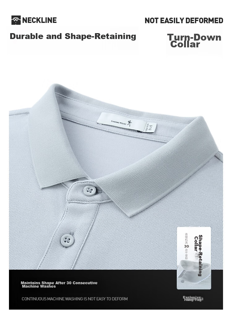 DANCING WOLVES [Gradient] Short-Sleeve Polo Shirt for Men, Summer Cool-Feeling Quick-Dry Breathable Business Casual Versatile T-Shirt Top for Me 7