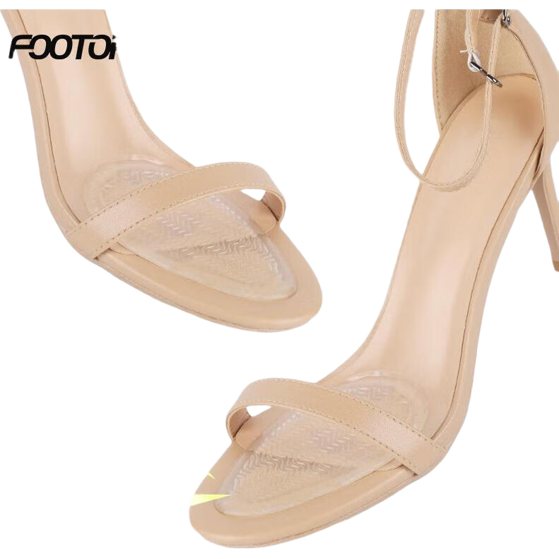 FOOTOPPO Silicone Forearm Pad, High Heel Shoe Half Size Insole, Soft Summer Women's Non-Slip Pad, Sole Insole, Foot Pad, Thin Half Pad