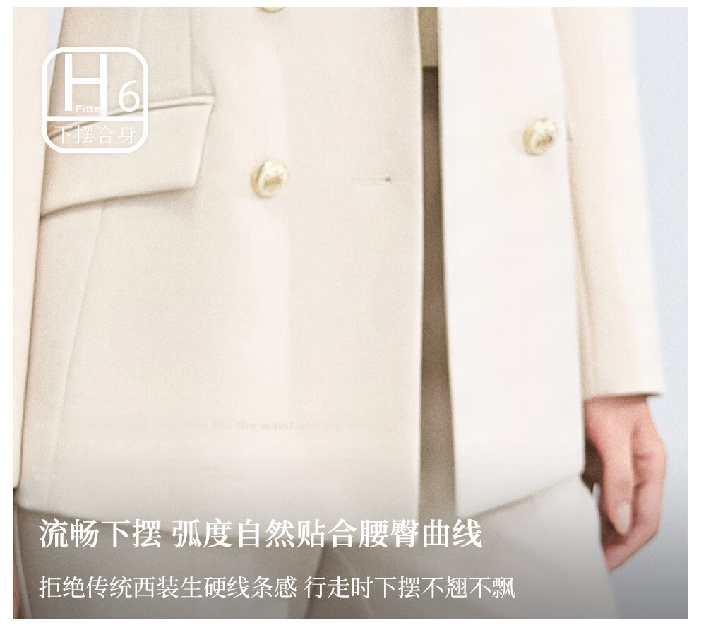 Miss Bird Women's Suit Set Interview Professional Formal High-End Business Workwear Blazer 12