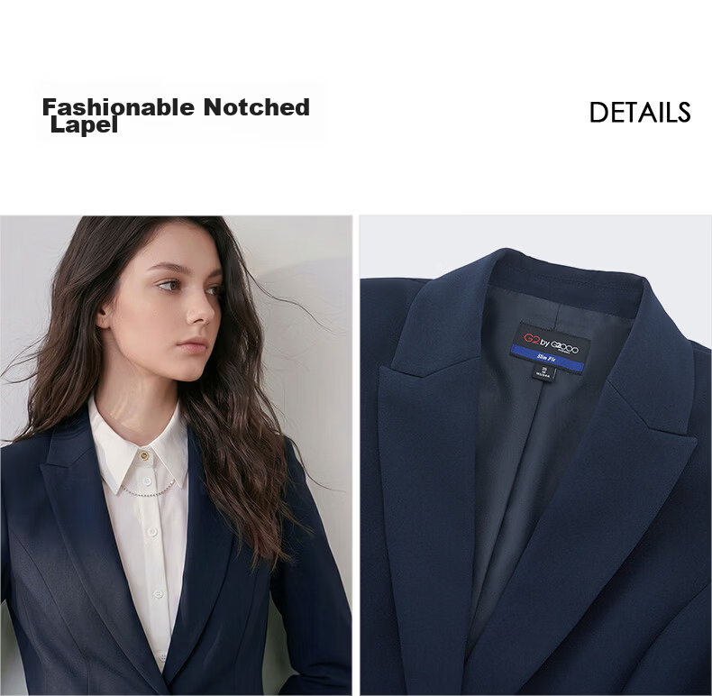 G2000 Women's 2026 Spring Summer Business Slim Fit Blazer Comfortable and Durable Mall Style 5
