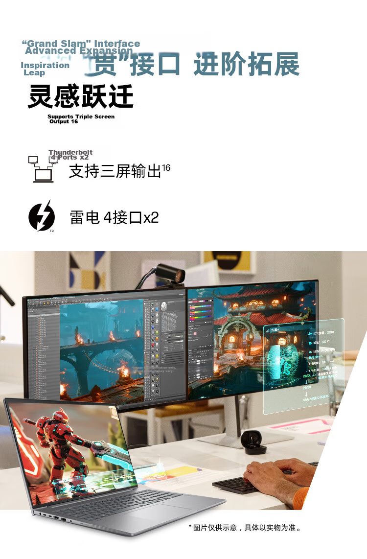 HP Zhan 99 Laptop 16-inch High-Performance All-Purpose Core 2nd Gen Ultra7 255H RTX5060 32GB 1TB 2.5K Display 11