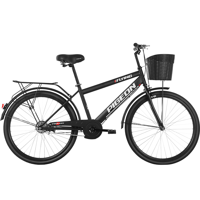 FG FLYING PIGEON City Commuter Bicycle 26 Inch Adult Unisex Student Disc Brake Urban Commuter Bike White