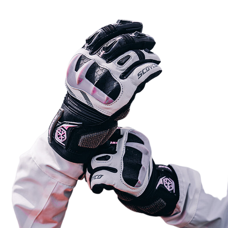 SCOYCO Motorcycle Gloves Full Finger Waterproof Anti-fall Wear-resistant Warm Windproof Commuting Riding Gloves
